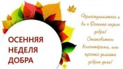 "Осенняя неделя добра - 2020" 0