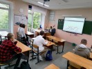 Торжественная линейка с церемонией поднятия флага Российской Федерации 3