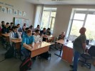 Встреча студентов с участником СВО 0
