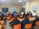 Встреча студентов с инспектором ГИБДД 2